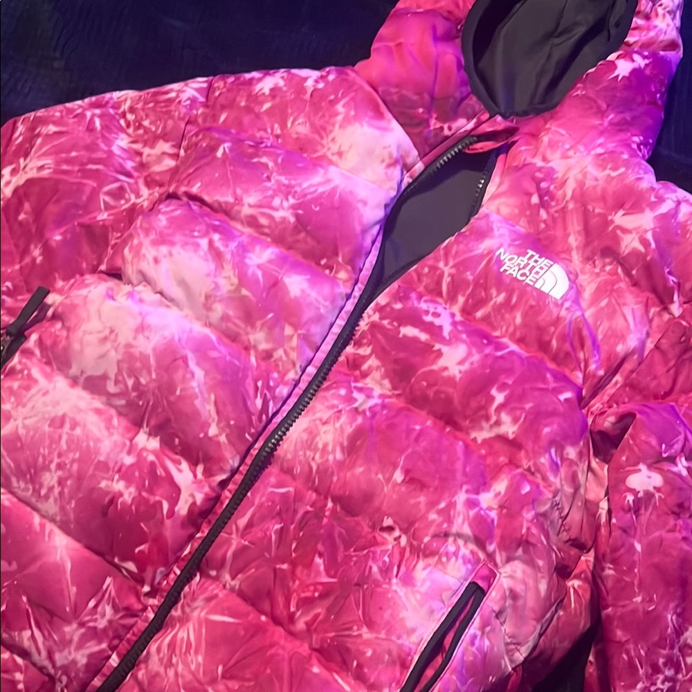 The North Face Pink Puffer Jacket